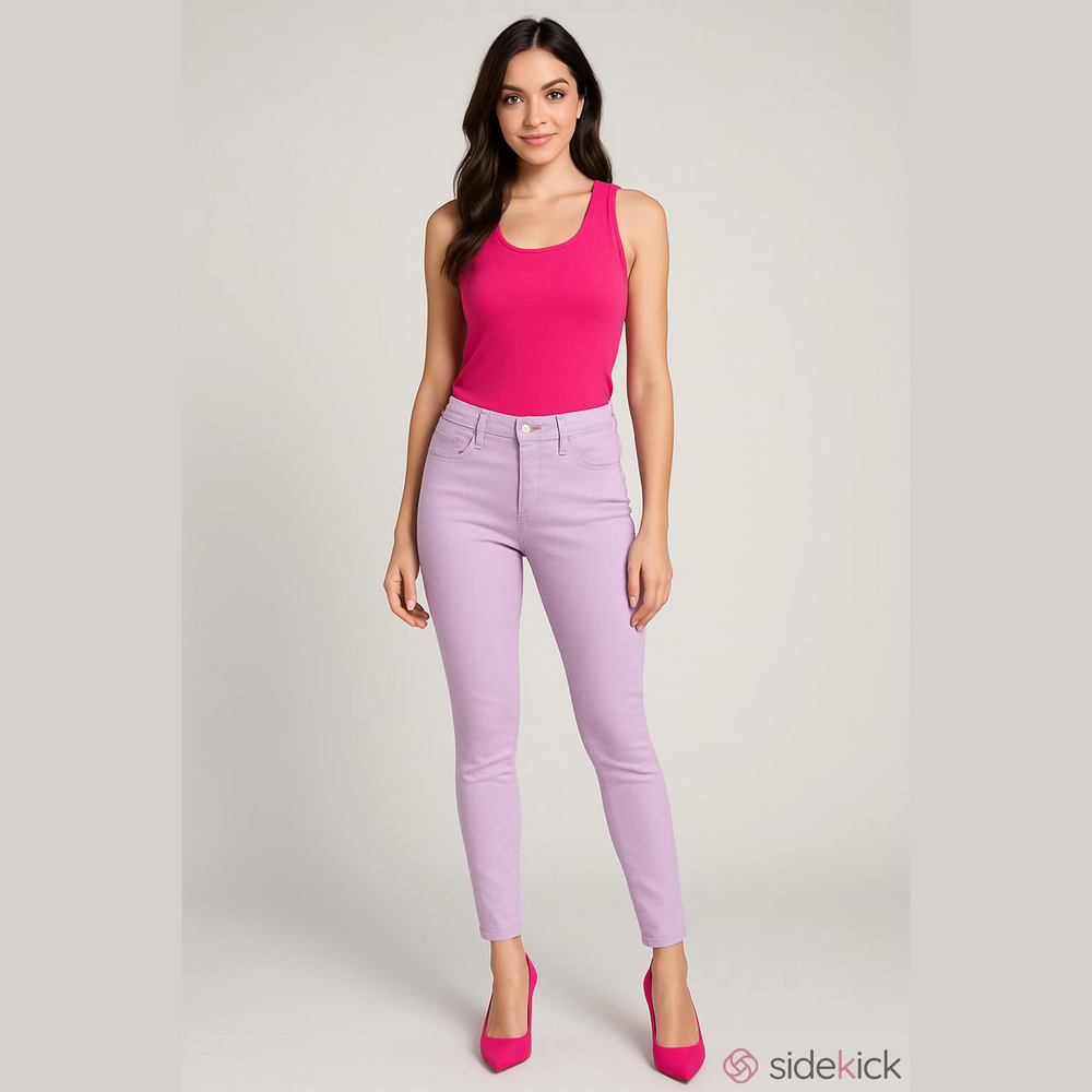 Jessica Simpson Light Pastel Pink “Skinny” Jeans,  Size 31